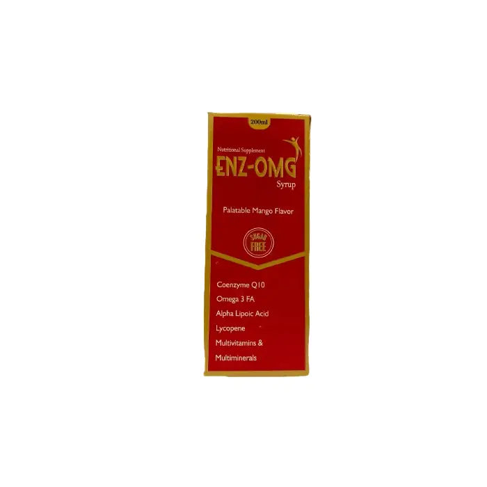 Enz Omg Syrup 200ml – Digestive Enzyme Formula