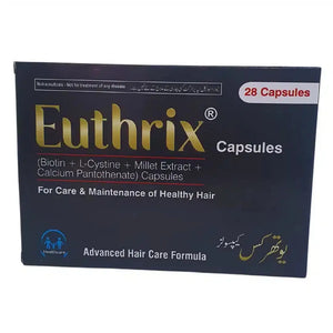 Euthrix Capsules - Advanced Hair Care Formula for Stronger, Healthier Hair | derma.pk