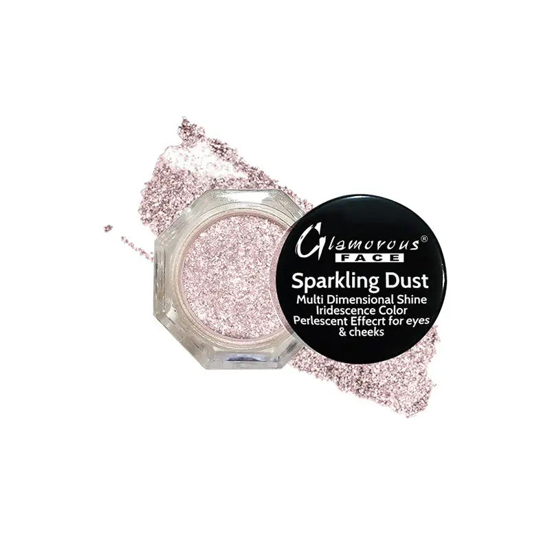 Glamorous Face Sparkling Dust