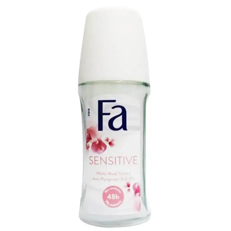 FA Roll-On Anti-Perspirant Sensitive White Musk Scent