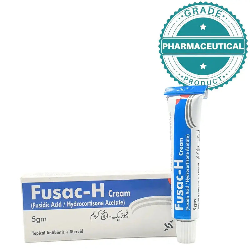 Fusac-H Cream 5gm — Antibacterial — Skin Infections