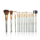 Glamorous Face 15 Piece Leather Brush set photo 1
