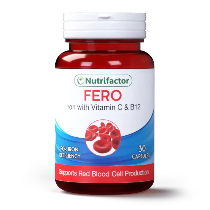 Nutrifactor Fero Iron Supplement for Iron Deficiency