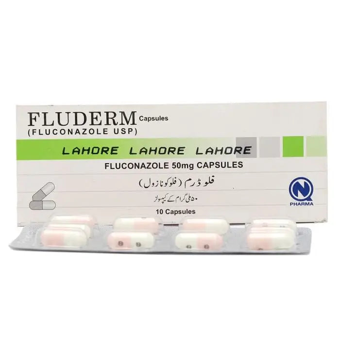 Fluderm 50mg Capsules – Fluconazole Antifungal Treatment