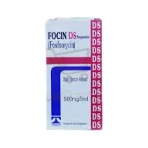 Focin DS 500mg/5ml Suspension 60ml (Tabros) - Buy Online at derma.pk