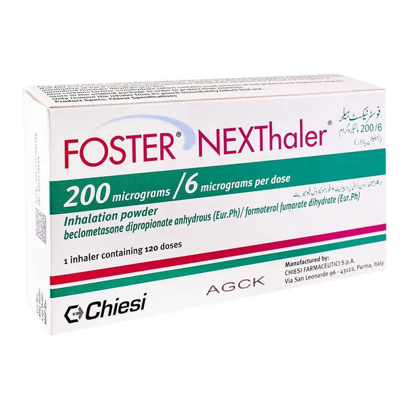 Foster Nexthaler 200/6mcg Beclomethasone Formoterol