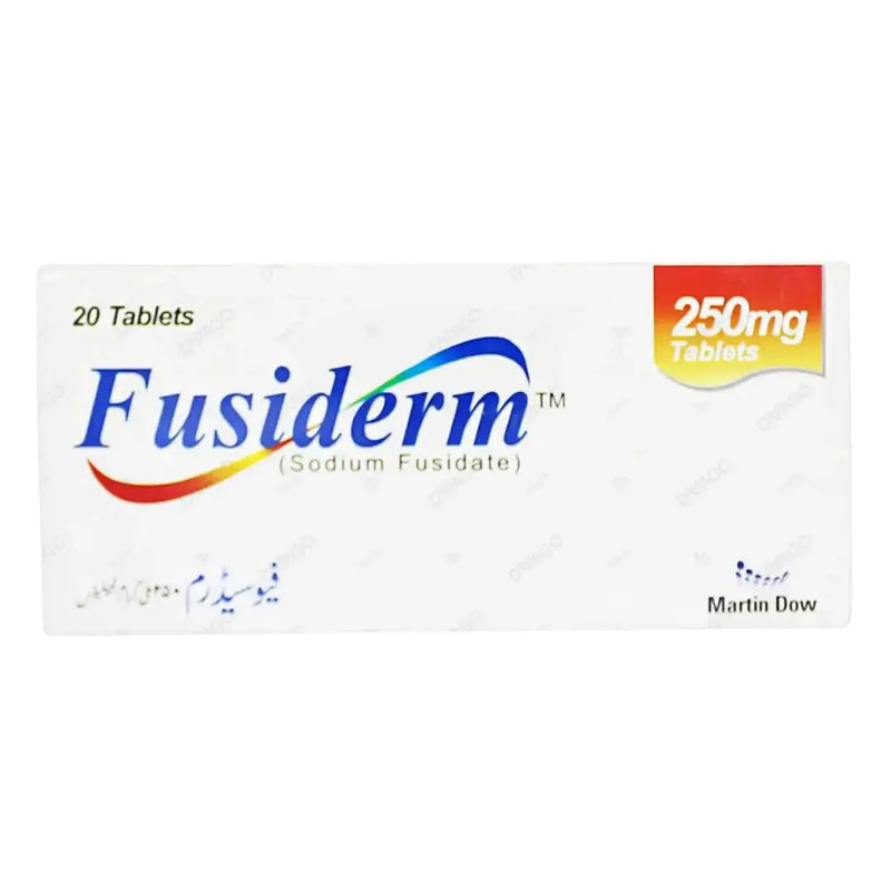 Fusiderm Tablets 250mg (Sodium Fusidate) - Martin Dow | derma.pk