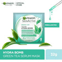 Garnier Skin Active Hydra Bomb Green Tea Tissue Face Mask 28g photo 1