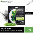 Garnier Skin Active Pure Charcoal Black Algae Tissue Face Mask 28g photo 1