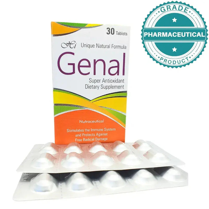 Genal Super Antioxidant Dietary Supplement Tablets 30s