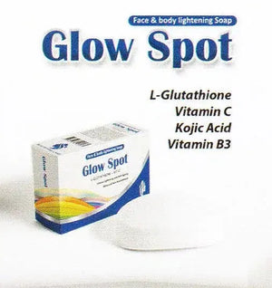 Glow Spot glutathione and vitamin C brightening soap bar 75g