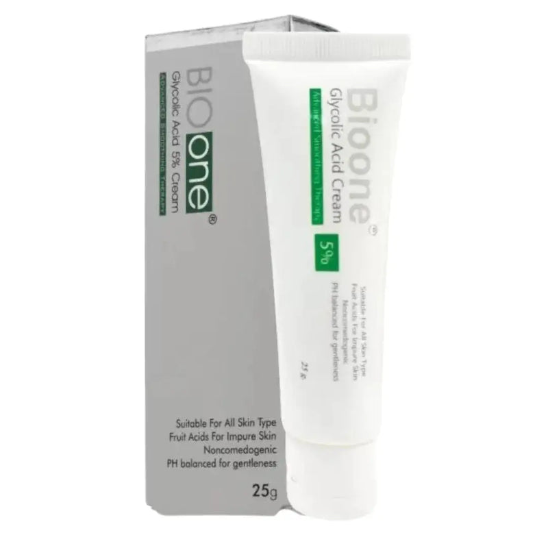 Bio One 5% Glycolic Acid Exfoliating Cream