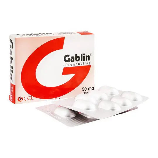 Gablin 50mg Capsules 14's – Gabapentin for Nerve Pain
