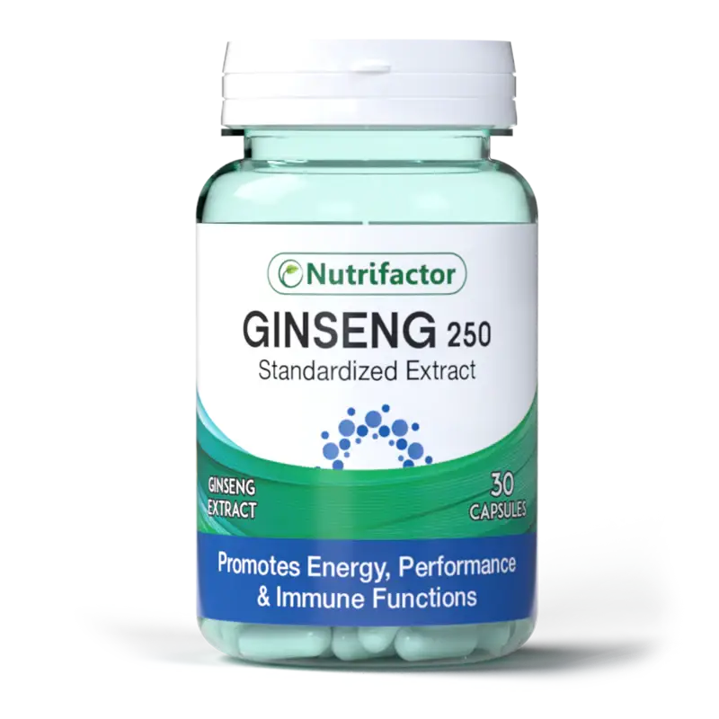 Ginseng 250mg Capsules 30s