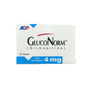 GLUCONORM 4MG Tablet - Glimepiride for Blood Sugar Control