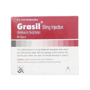 Grasil IM/IV Injection 50mg (Sami Pharm) - derma.pk