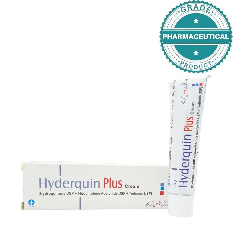 Hyderquin Plus Hydroquinone Cream 15g — Rx