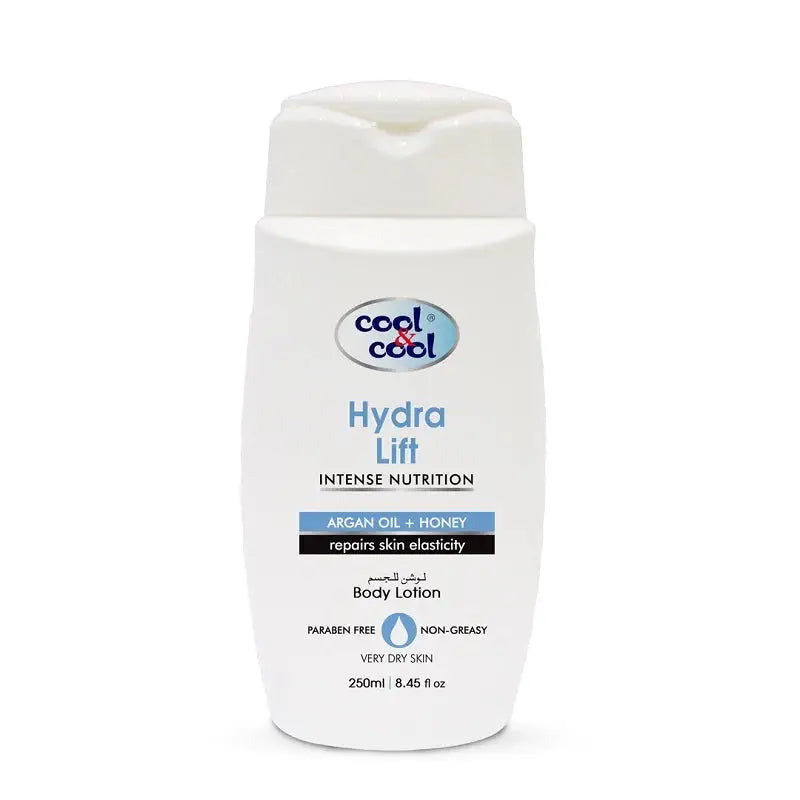 COOL & COOL Hydra Lift Argan Oil + Honey Body Lotion 250ml