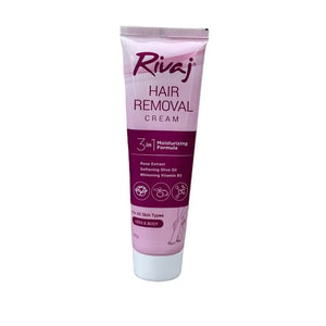 Rivaj 3-in-1 Hair Removal Cream 100g – Smooth and Moisturised Skin