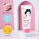 GUANJING Sakura Facial Wash - Kojic Acid & Vitamin E Brightening Cleanser - 100g photo 2