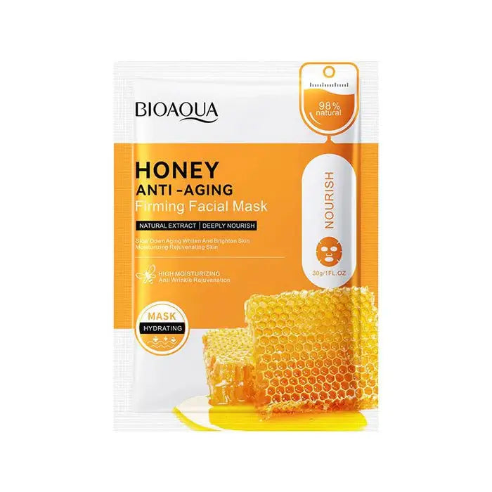 Bioaqua Honey Anti Aging Firming Facial Mask – Youthful & Radiant Skin