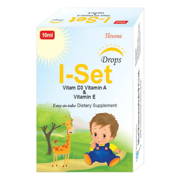 I-Set Drops for Infant Gas, Colic & Digestive Relief