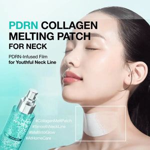 Anua Pdrn Collagen Melting Patch For Neck 4ea – back of packaging
