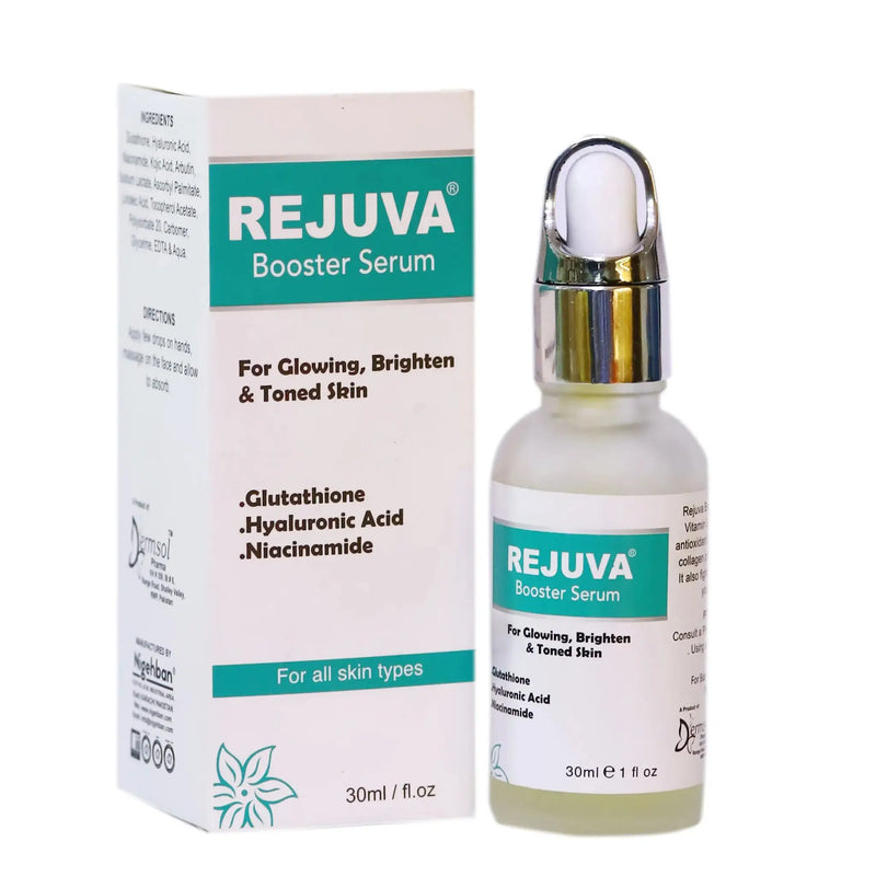 Dermsol Rejuva Booster Serum – Hydrating & Anti-Aging Radiance Serum | Hydration & Plump Skin