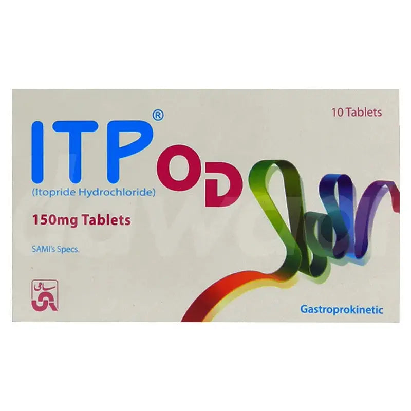 ITP OD 150mg Tablet — Itopride Once-Daily for Gastric Motility Relief