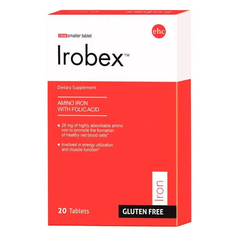 Irobex Iron 26mg Supplement Tablets 20s — Hair, Skin & Nails