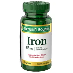 Iron 65mg Tablet — High-Strength Iron Supplement for Anemia & Energy