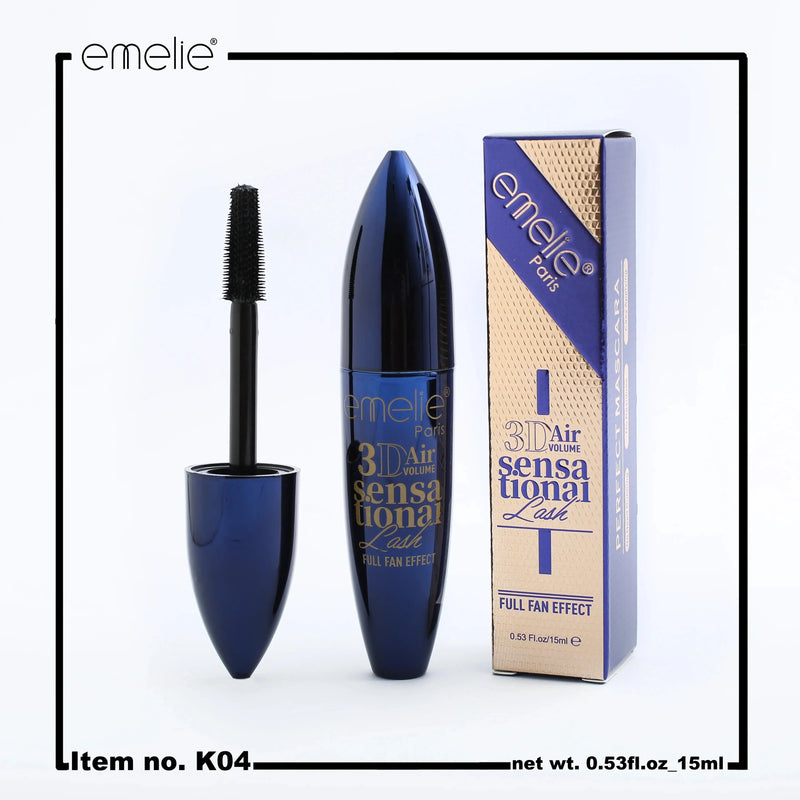 Emelie 3D Air Volume Mascara Intense Black
