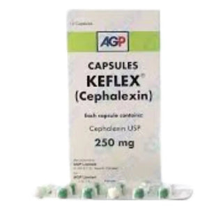 Keflex 250mg Capsules (AGP) - Buy Online at derma.pk
