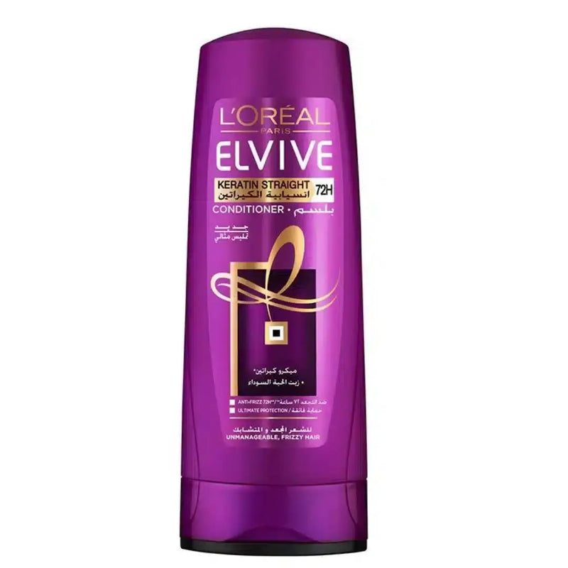 L'Oreal Paris Keratin Straight Conditioner 175ml