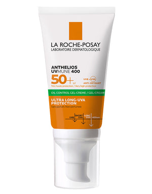 La Roche-Posay Anthelios UVMune 400 Oil Control Gel Cream SPF50+ For Oily And Blemish-Prone Skin 50ml