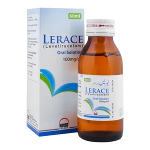 Lerace Oral Solution 60ml – Levetiracetam for Seizure and Epilepsy Control