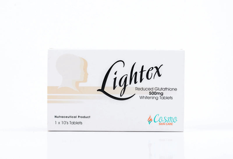 Lightex Glutathione & Vitamin C Whitening Tablets — Brightening & Glow