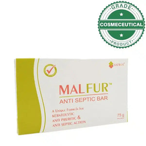 Safrin Pharma Malfur antiseptic medicated soap bar 75g back pack