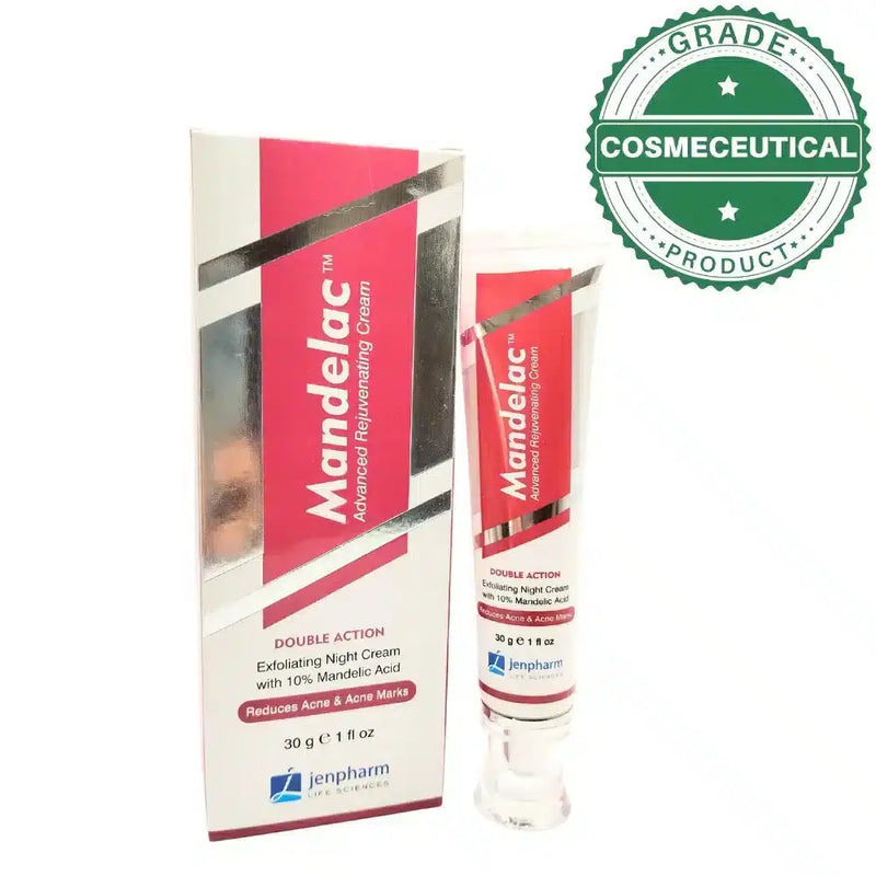 Mandelac Cream 10% Mandelic Acid – Advanced Night Rejuvenation 30g