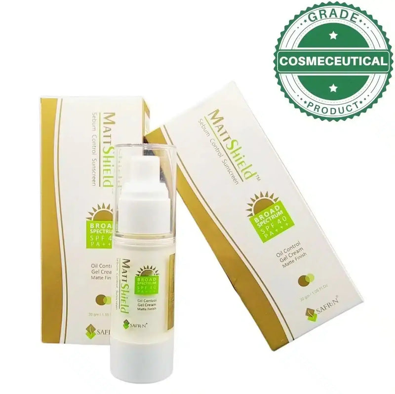 Matt Shield SPF 40 Sebum Control Matte Sunscreen 30g | Best Sunscreen for Oily Skin