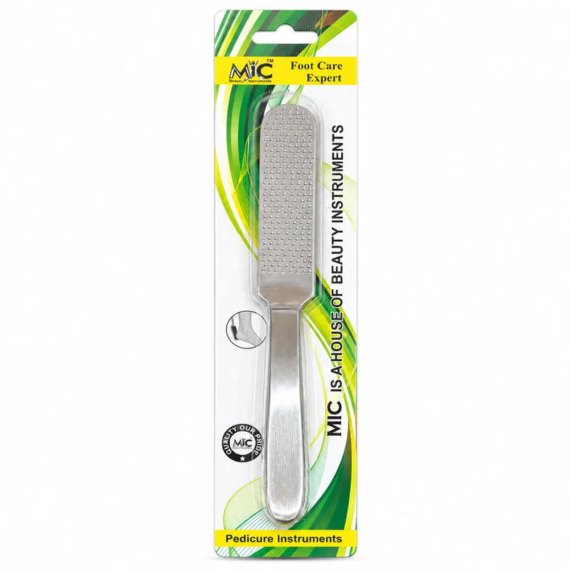 MIC Foot Care Expert Stainless Steel Pedicure Rasp