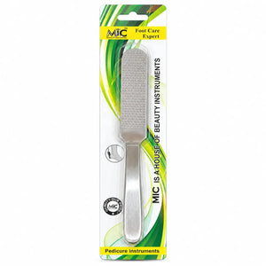 MIC Foot Care Expert Stainless Steel Pedicure Rasp