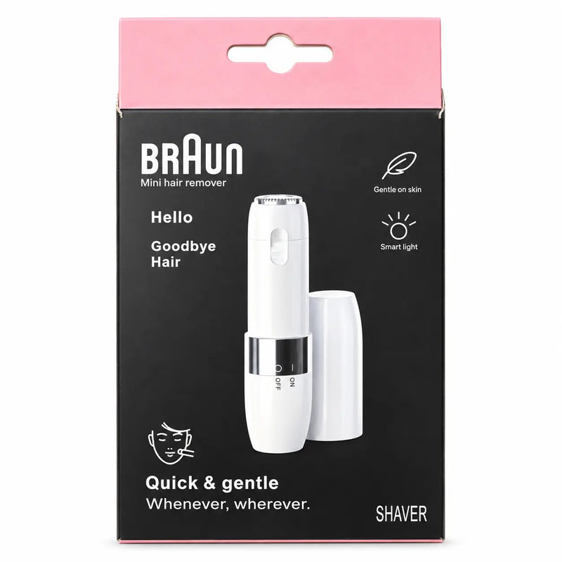 Mini Facial Hair Remover & Gentle Skin Shaver