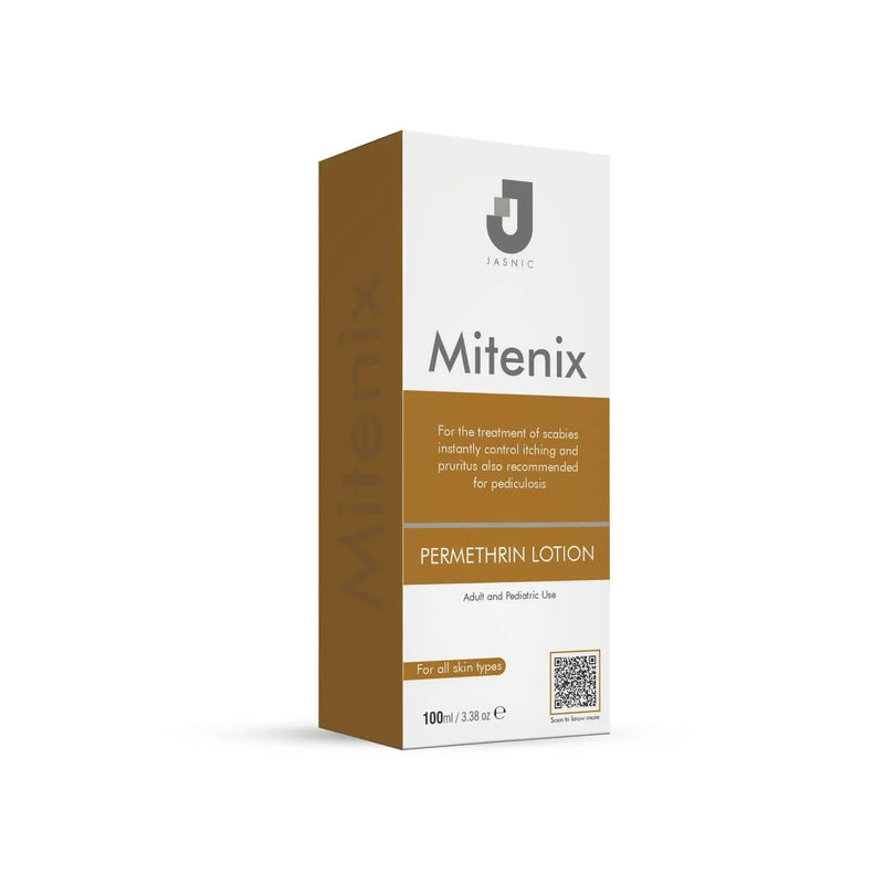 MITENIX Permethrin Lotion for Scabies & Lice