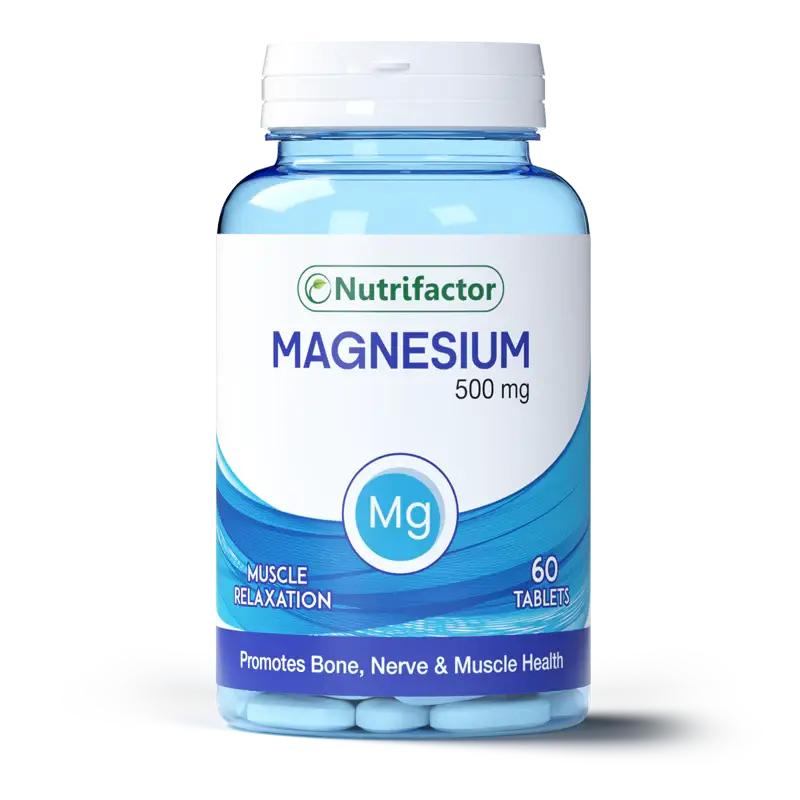 Magnesium 500mg Tablets 60s