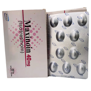 Maxinoin 40mg Capsules (Isotretinoin) | Buy Strong Acne