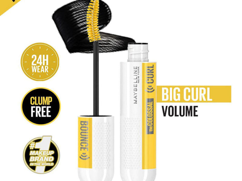 Maybelline The Colossal Curl Bounce Mascara 01 Very Black 10ml