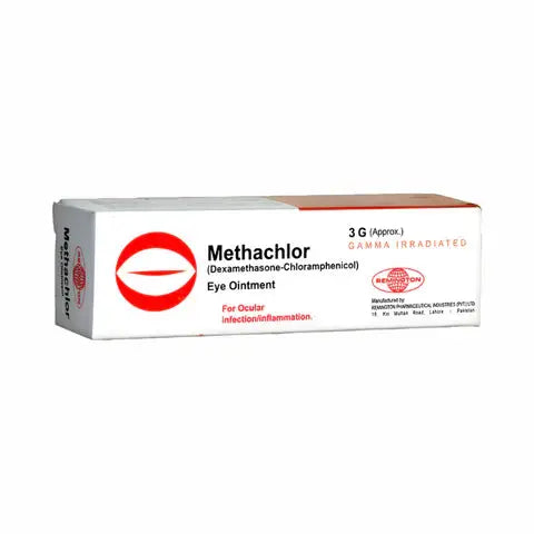 Methachlor Eye Ointment 3G – Dexamethasone & Chloramphenicol for Eye Infection