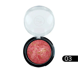 Rivaj Terracotta Single Blush On Shade 3 coral-brick powder blush Pakistan
