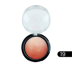 Rivaj Terracotta Single Blush On Shade 19 peachy-coral powder blush Pakistan